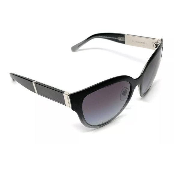 Burberry Unisex Black and Grey Gradient Sunglasses main image 4